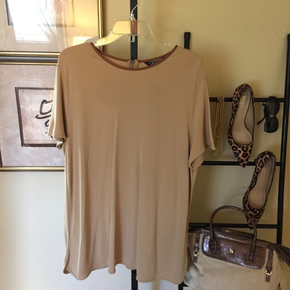 Ralph Lauren,NWT 2pc Tan Sweater Jacket Set 2XL❌❌SOLD - Picture 8 of 12